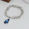 02 White K + Blue Bracelet