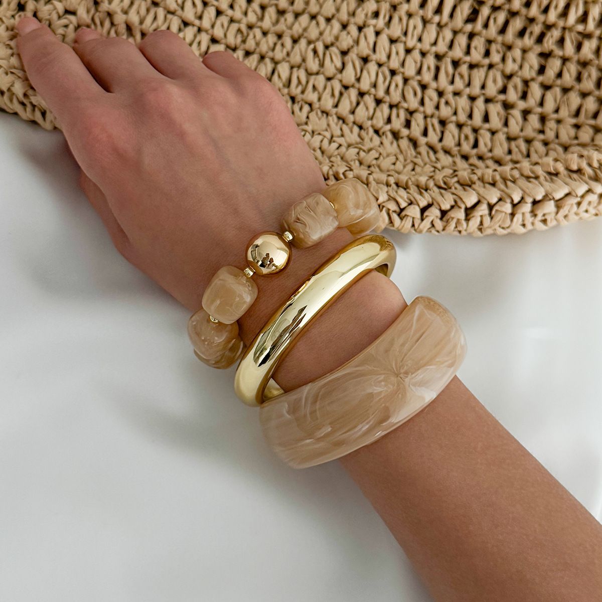 Fashionable Colorful Dopamine Gradient Bracelet - Yunhai Jewelry