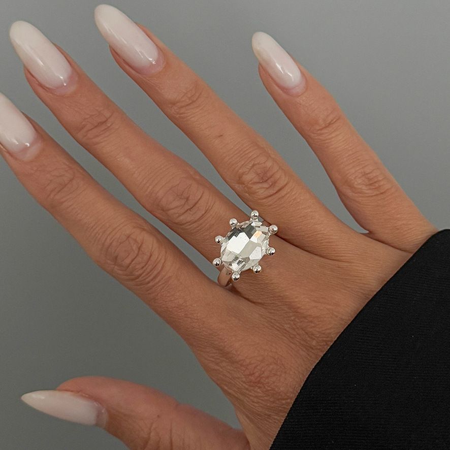 Silver + Transparent