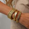01 Ancient Gold 3-Piece Bracelet