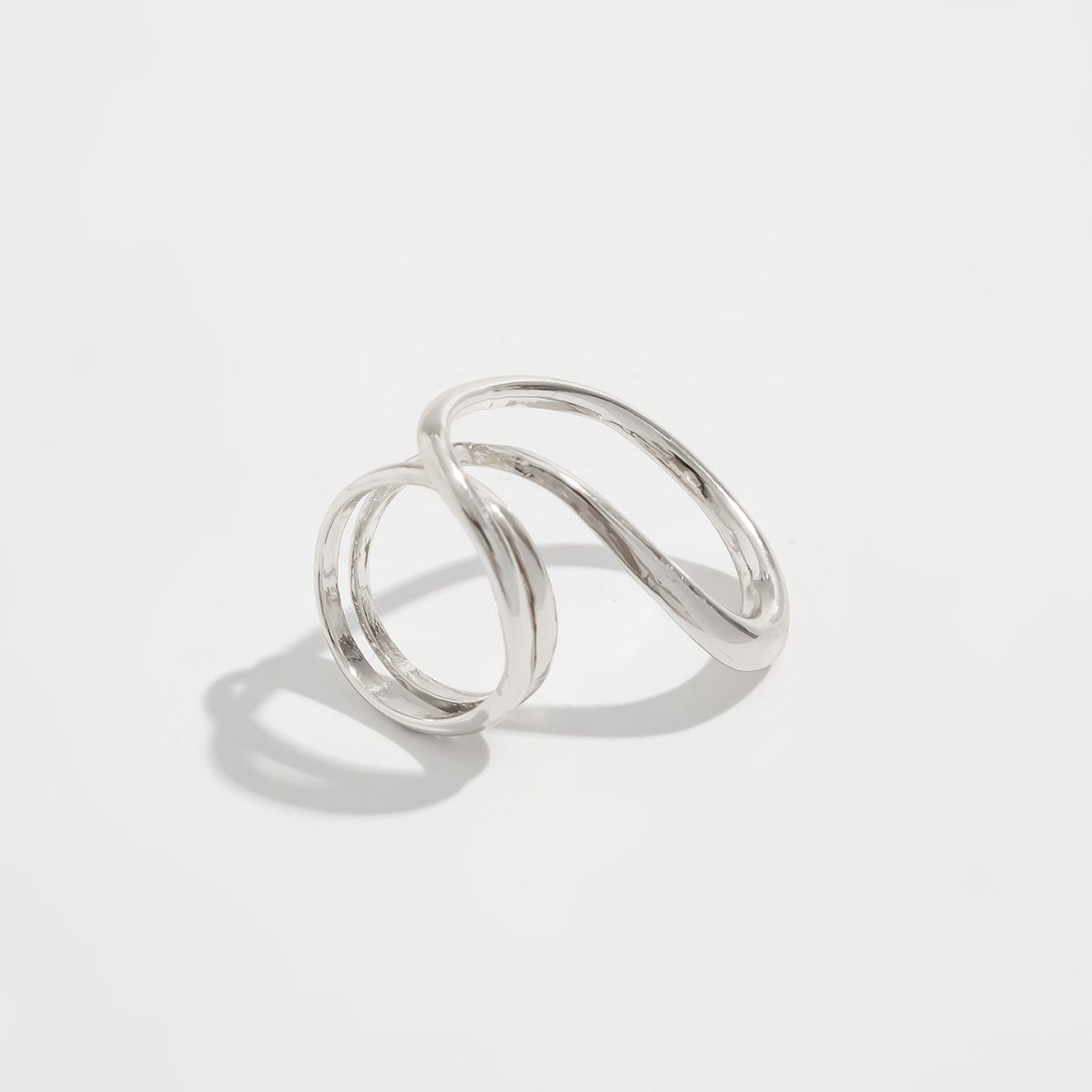08 White K Ring