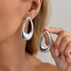 White K Earrings