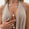 01 White K Necklace