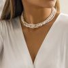 White necklace