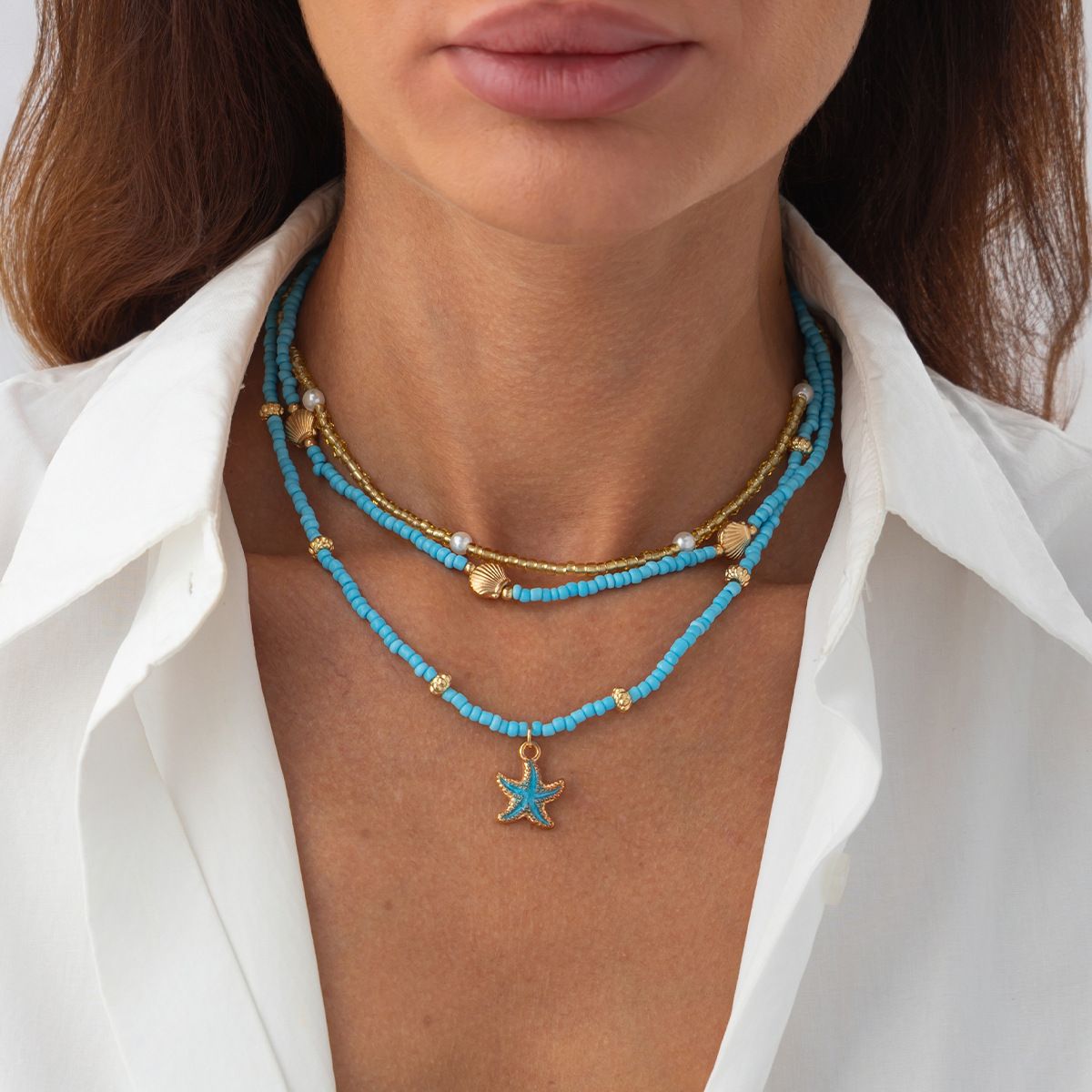 Gold + Blue
