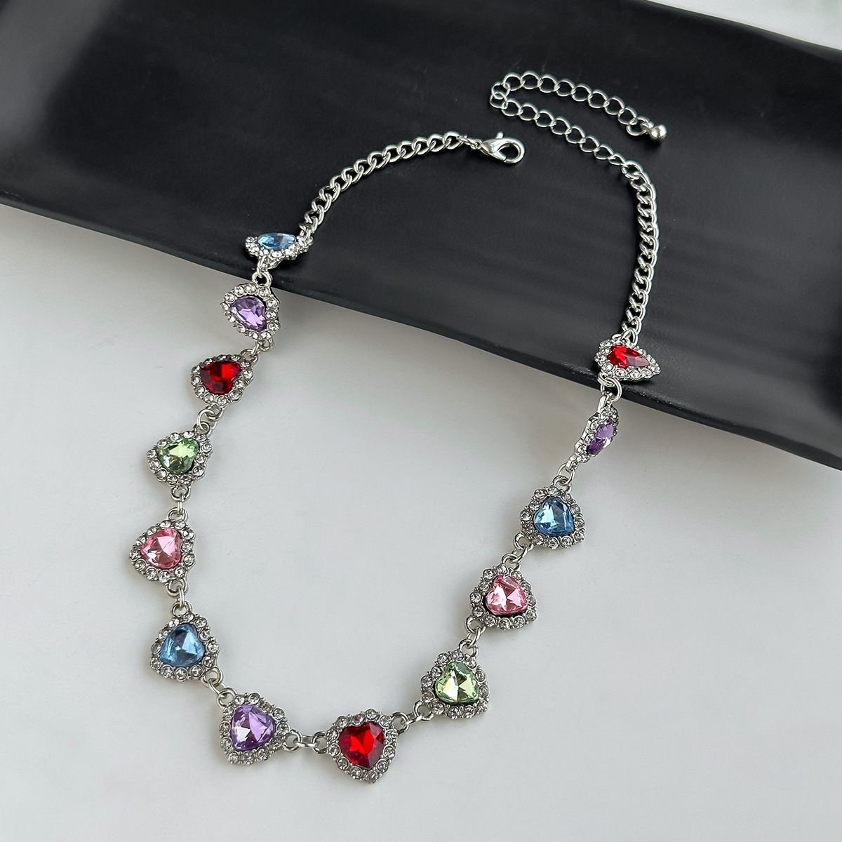 White K necklace