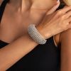 01 White K Bracelet