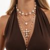 Golden 4-Piece Necklace Set