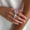 White + purple set