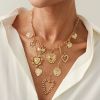 Golden necklace 3