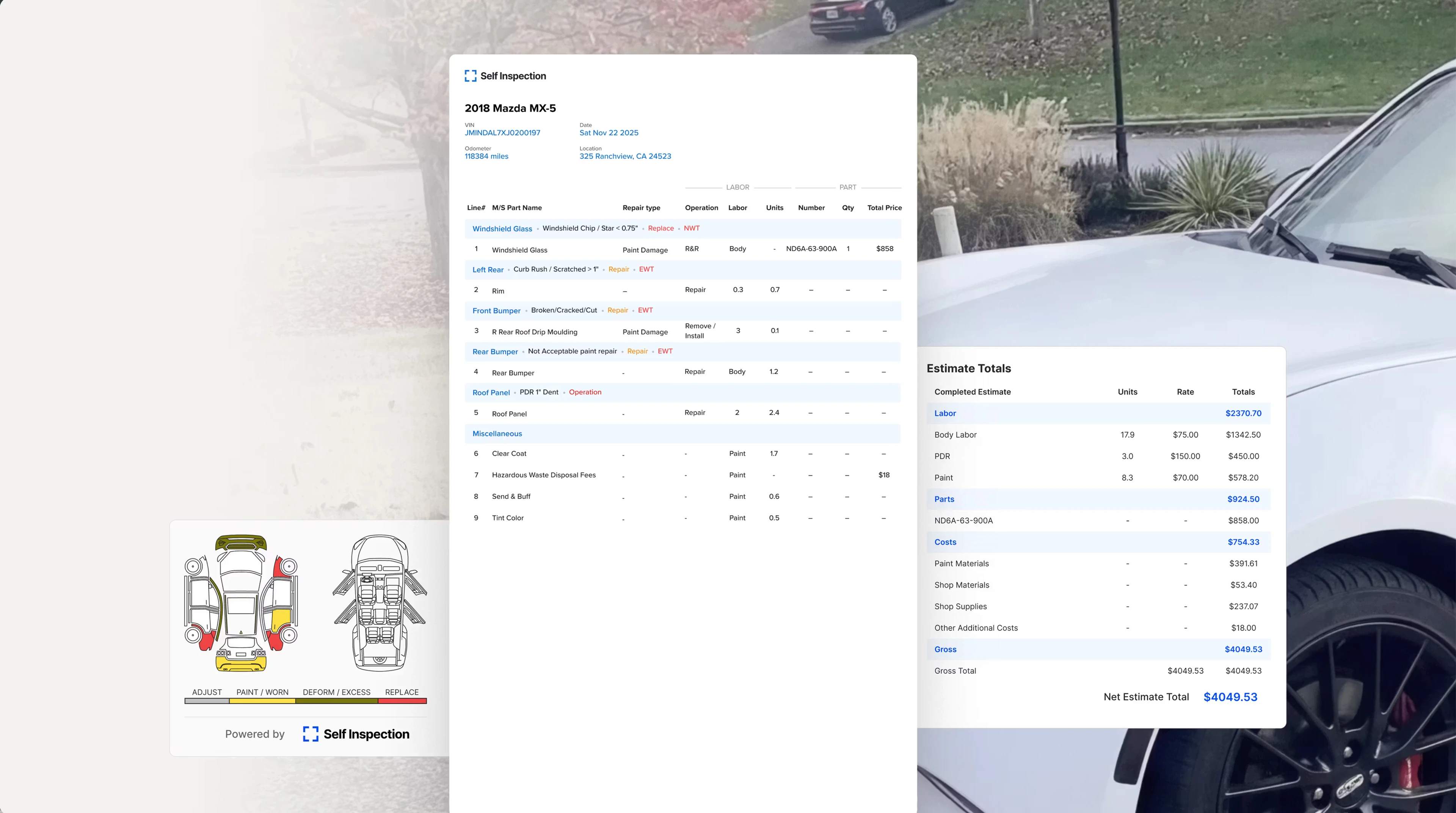 Inside Self Inspection’s AI damage recognition microservice: architecture & performance – image 1