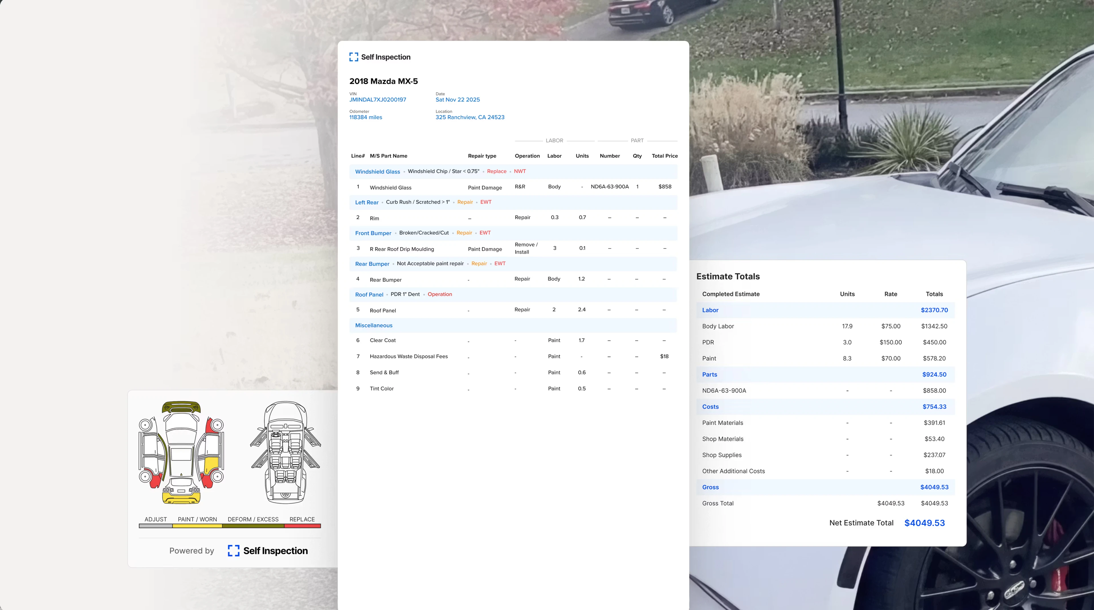 Inside Self Inspection’s AI damage recognition microservice: architecture & performance – image 1