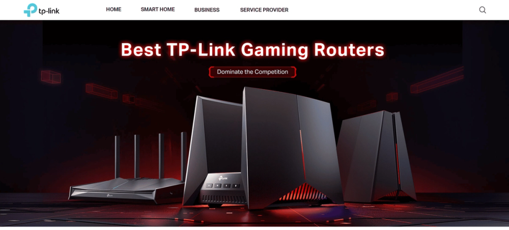 tp-link website picture