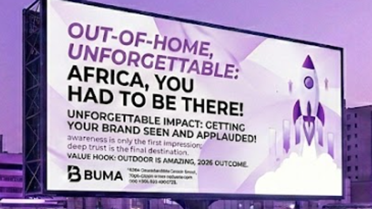 OOH Advertising Africa Trust: Why Billboard Displays Radiate Ultimate Brand Power!