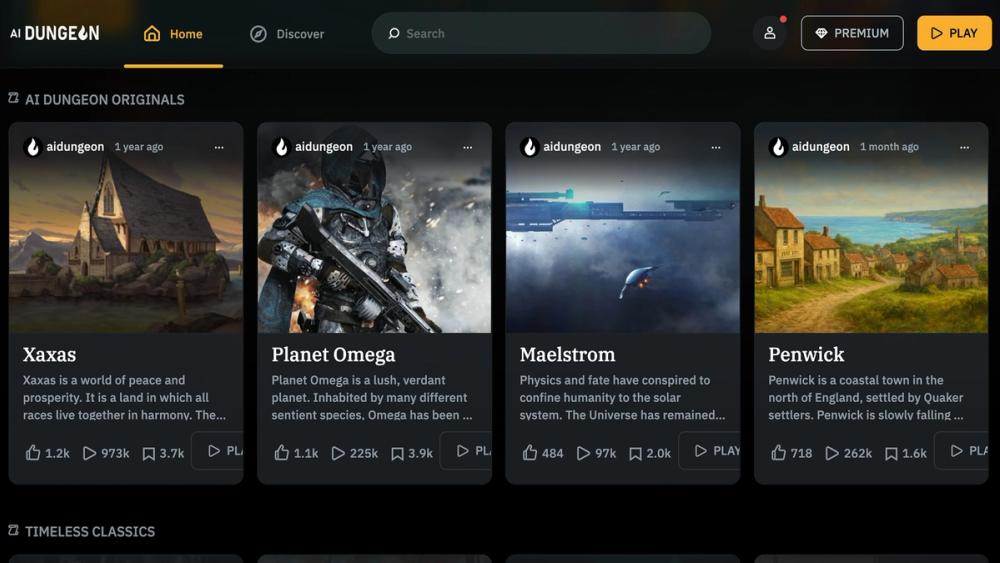 image of AI Dungeon image of AI Dungeon