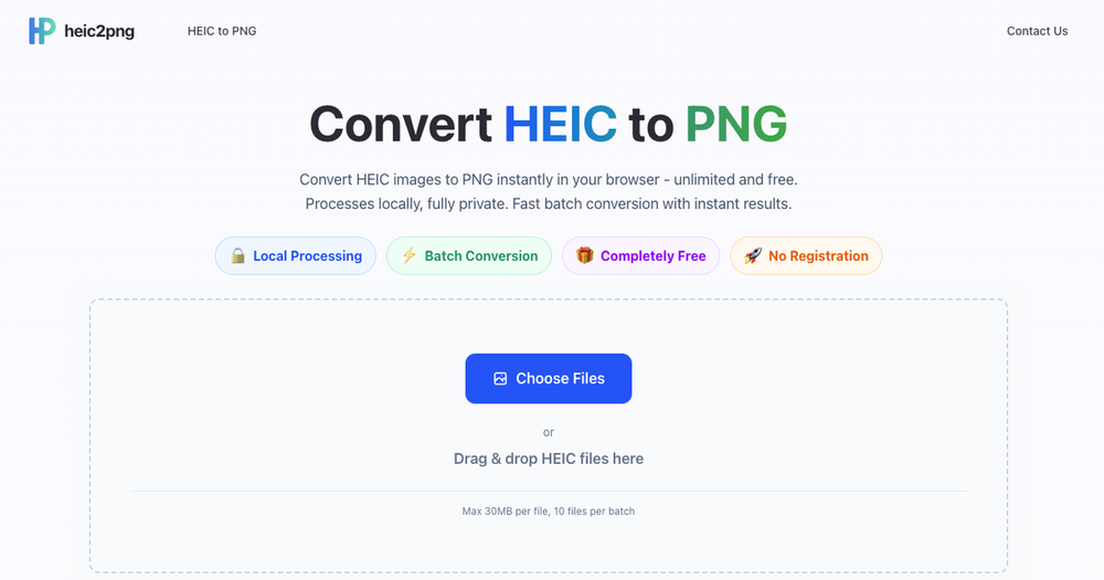 image of HEIC to PNG Converter