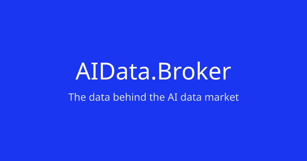 image of AIData.Broker image of AIData.Broker