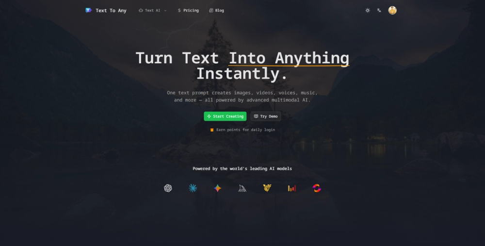 image of Text To Any