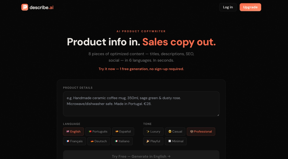 image of DescribeAI image of DescribeAI