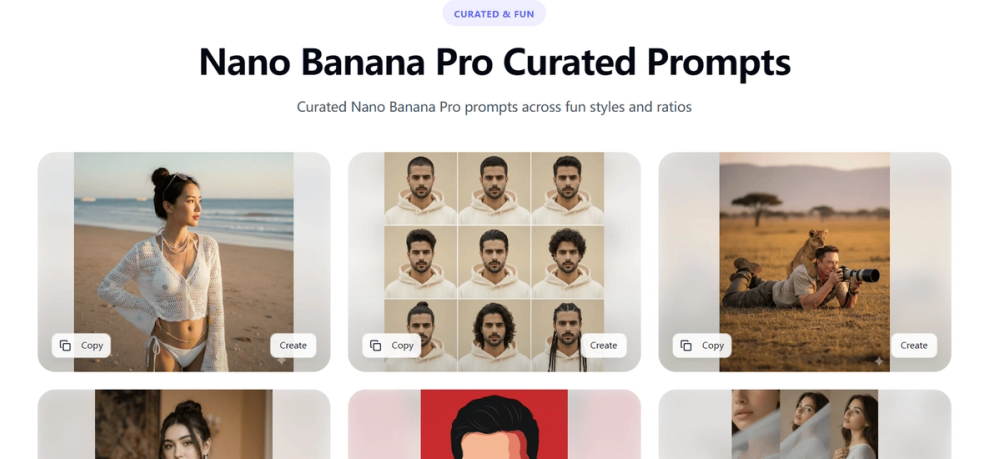 image of Banana Prompts