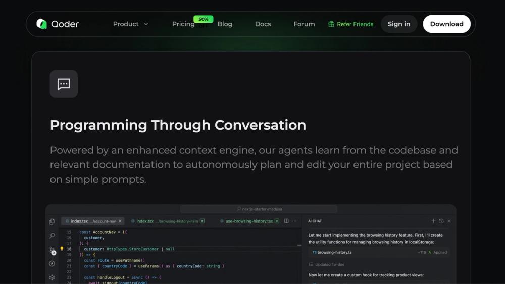 image of Qoder image of Qoder