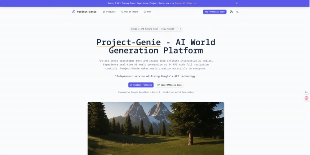 image of Project Genie