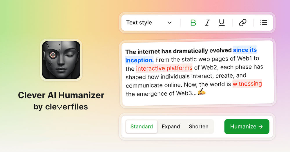 image of Clever AI Humanizer image of Clever AI Humanizer