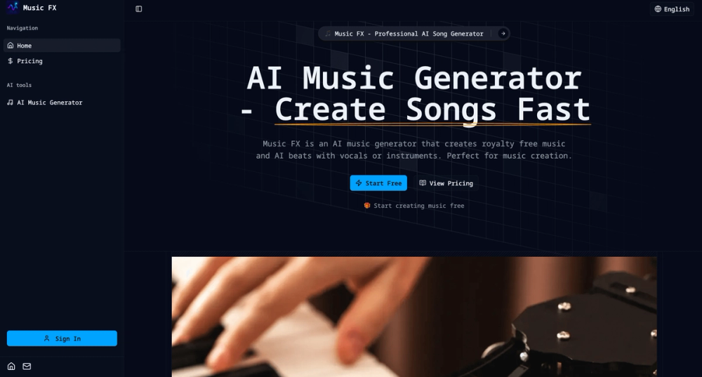 image of Music FX - AI Music Generator
