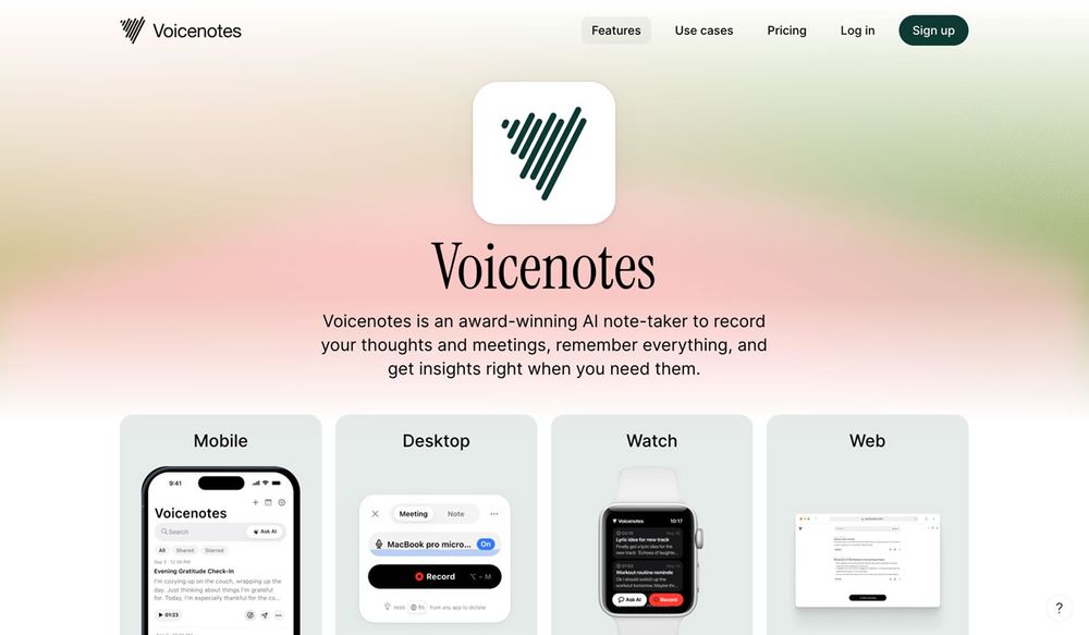 Image for Voicenotes