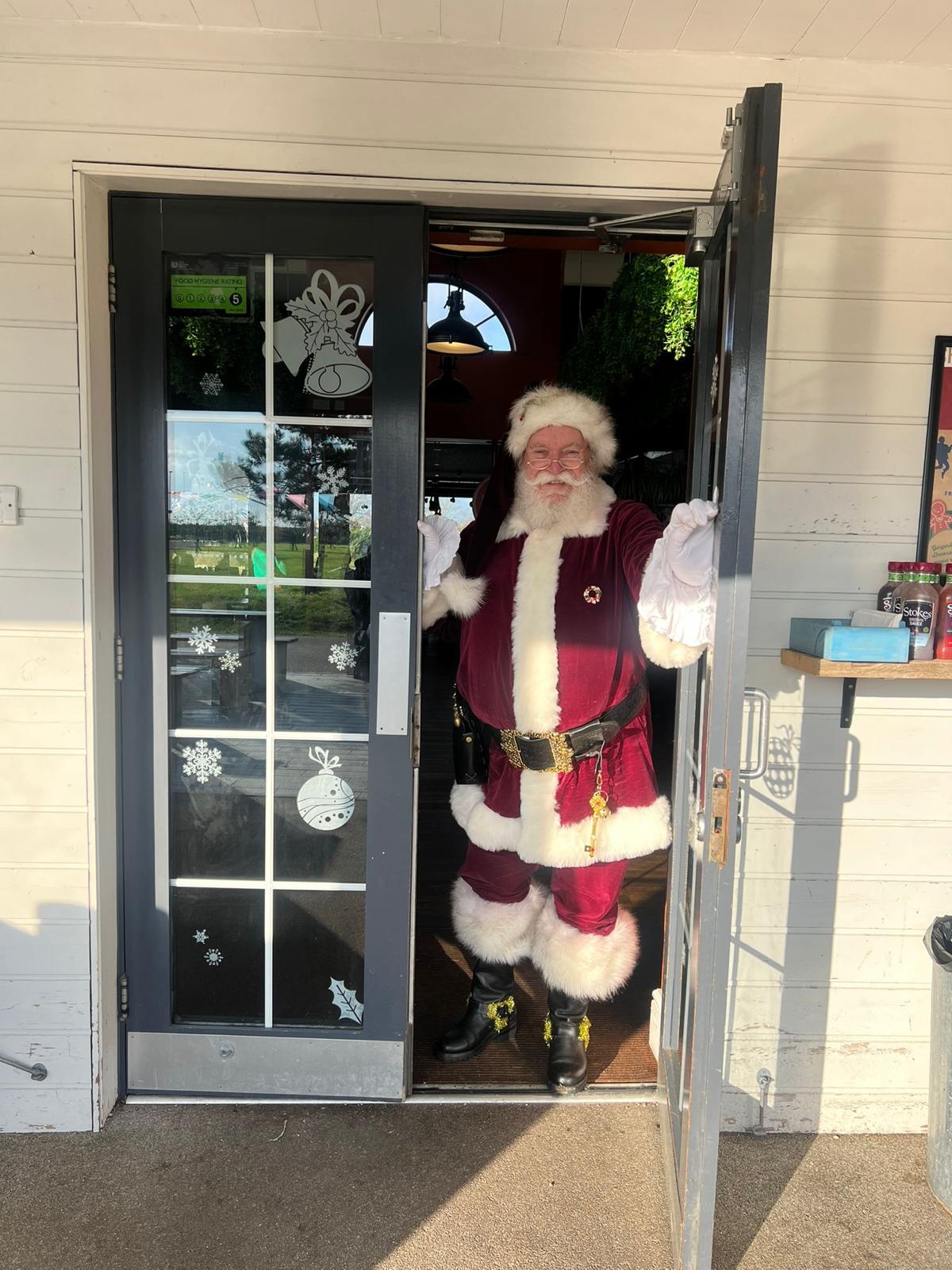 Breakfast with Santa menu