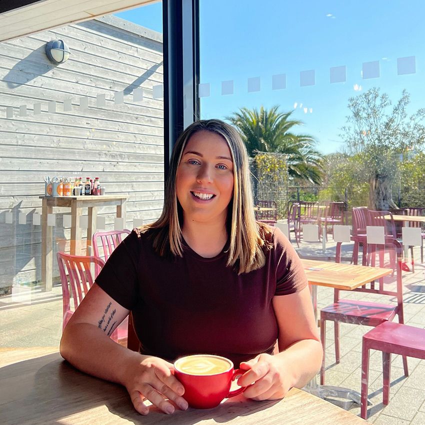 Rosie, manager at Perch in the Park