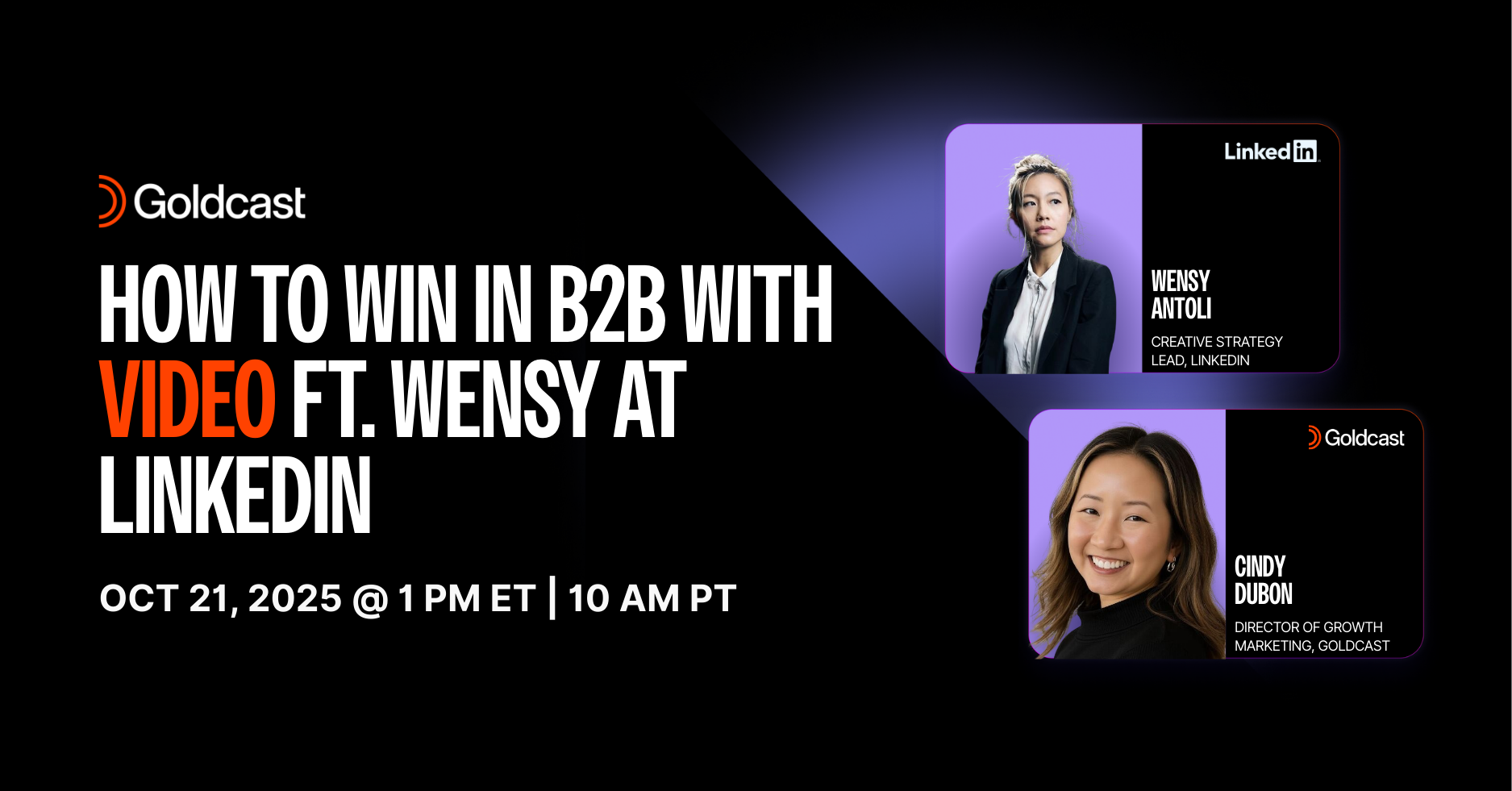 How to Win in B2B With Video ft. Wensy at LinkedIn