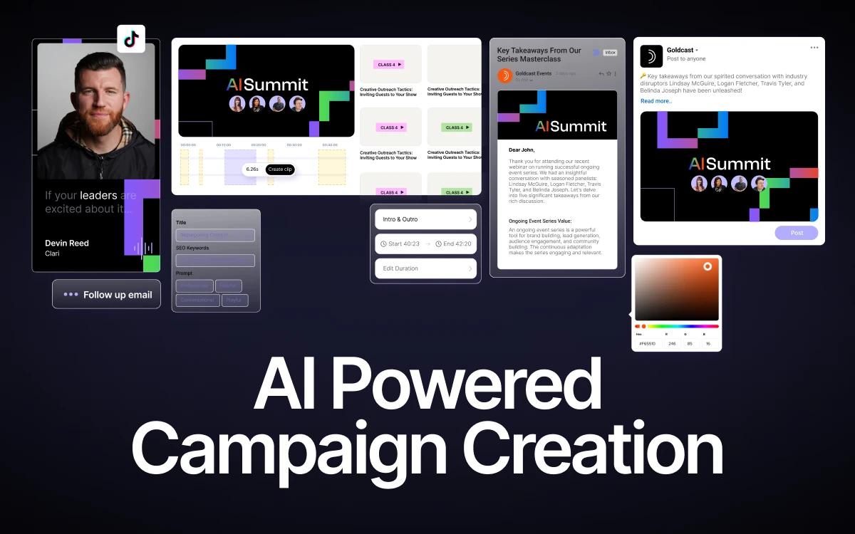 Goldcast Launches AI Content Lab to Revolutionize Video Content for B2B Marketers