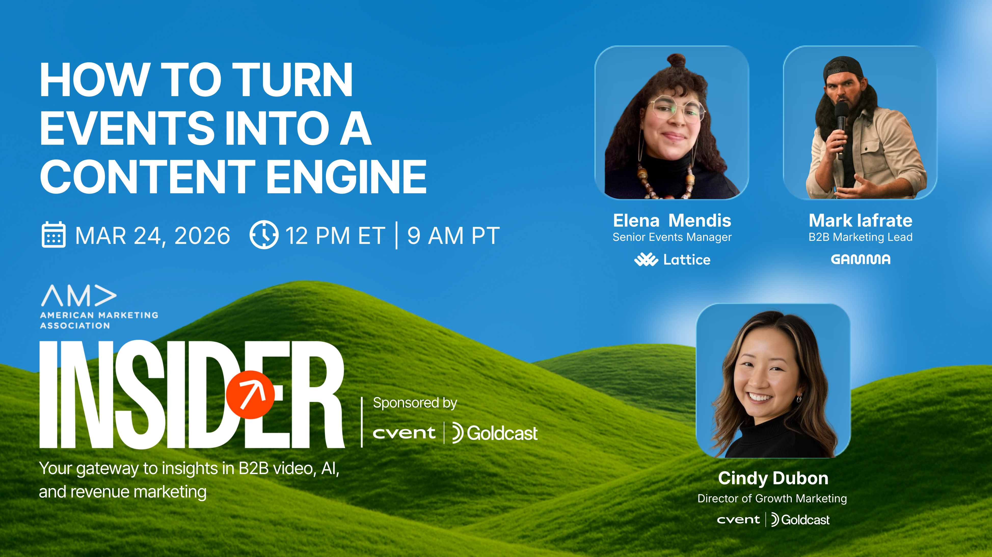 How to Turn Events into a Content Engine