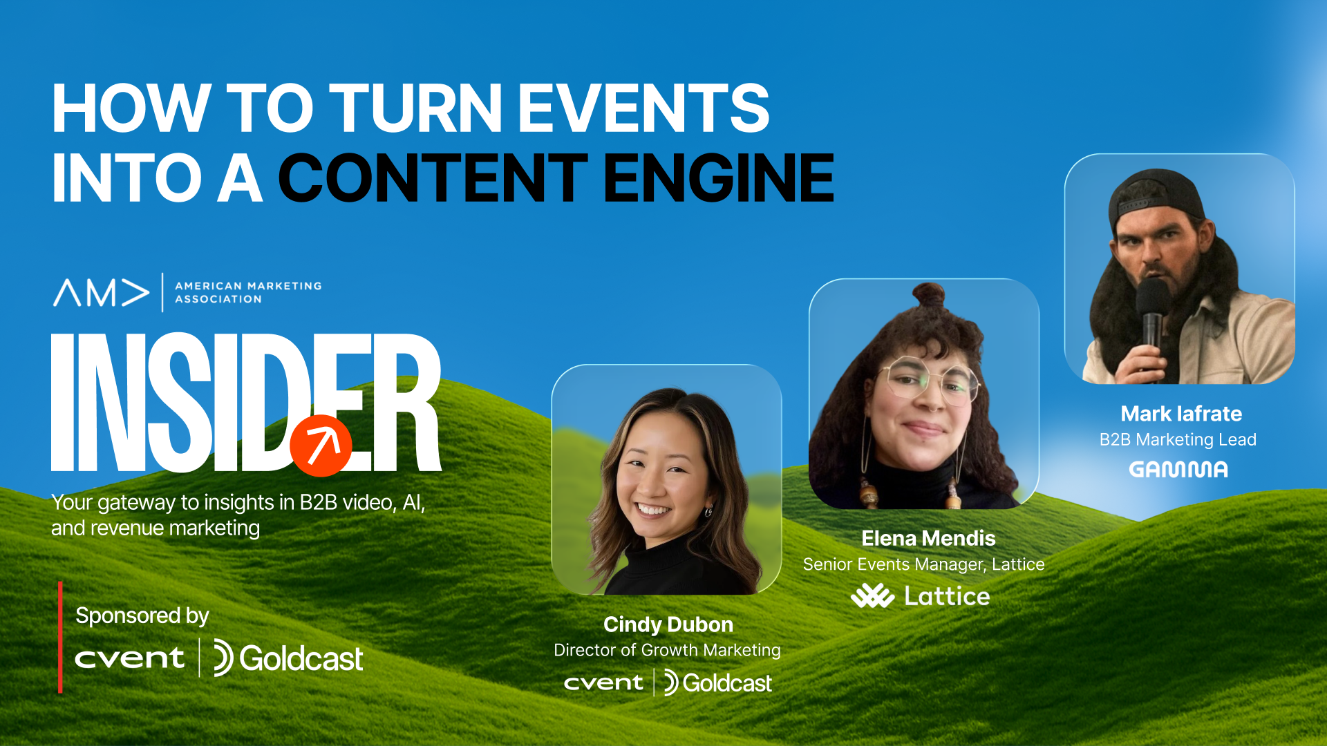 How to Turn Events into a Content Engine