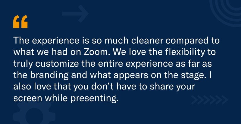 Goldcast customer quote from Onspring