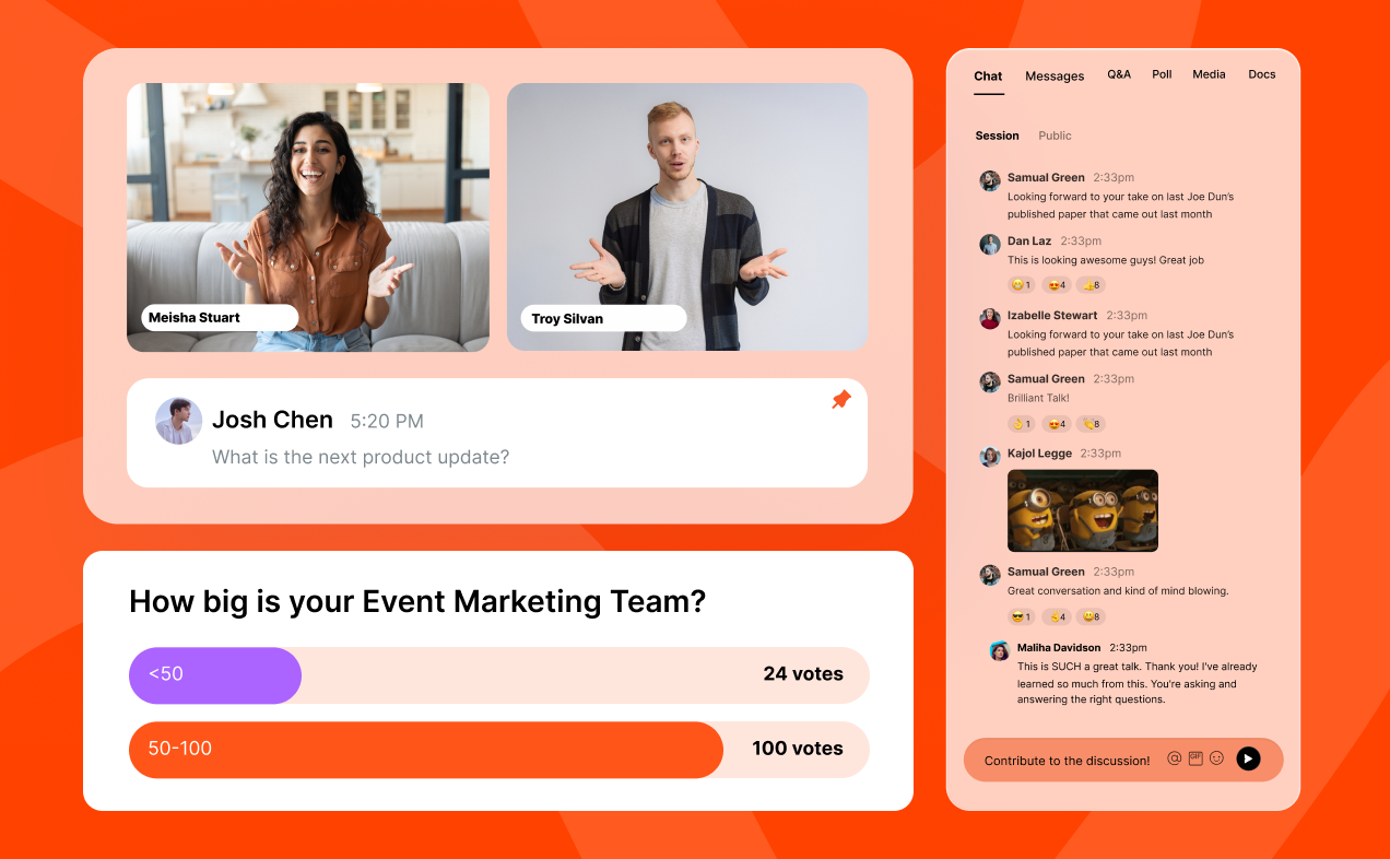 Elevate the Event Experience.       