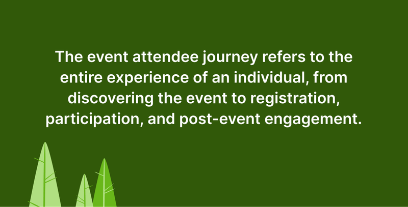 How event attendee journey is an experience