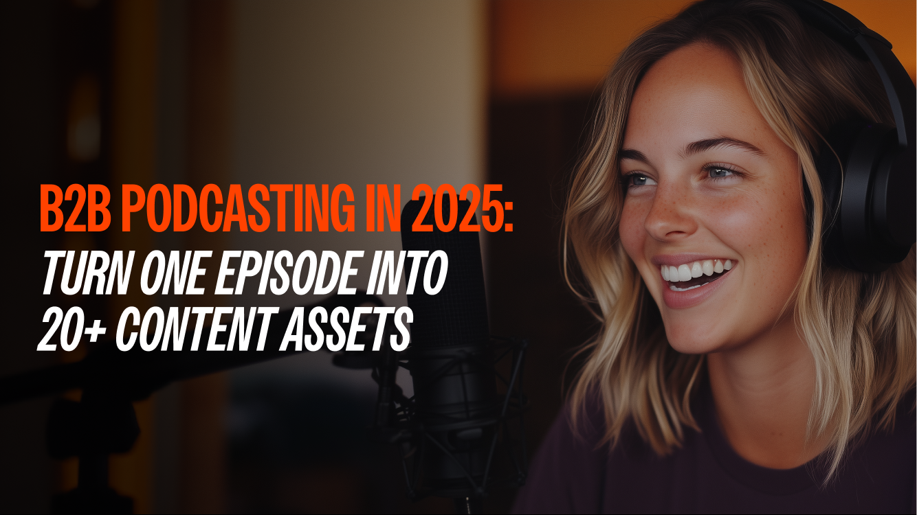 B2B Podcasting in 2025: Turn One Episode Into 20+ Content Assets