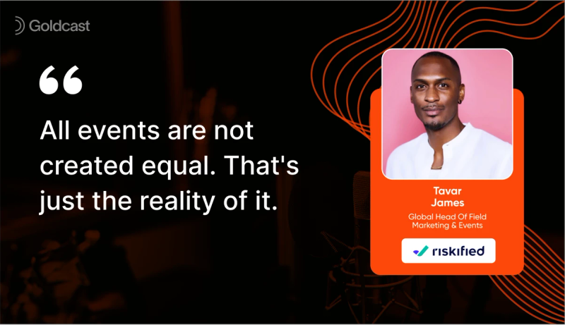 How are events not equal - Tavar James