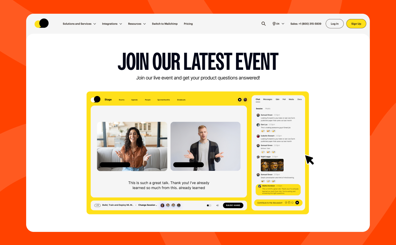 Don’t just stream—engage. 