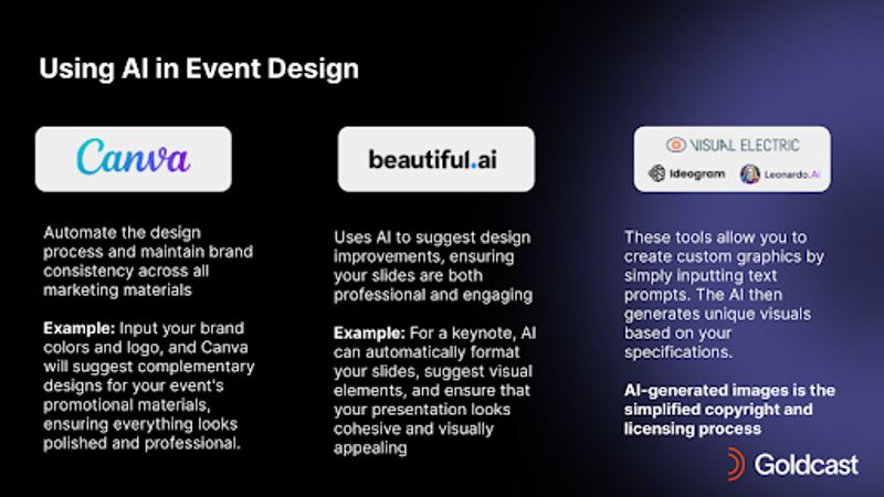 Ai for event design