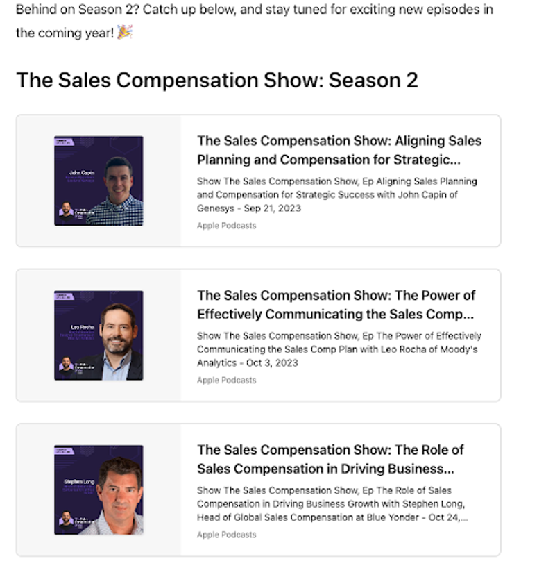 the sales compensation show - Forma.ai