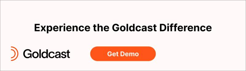 Goldcast demo