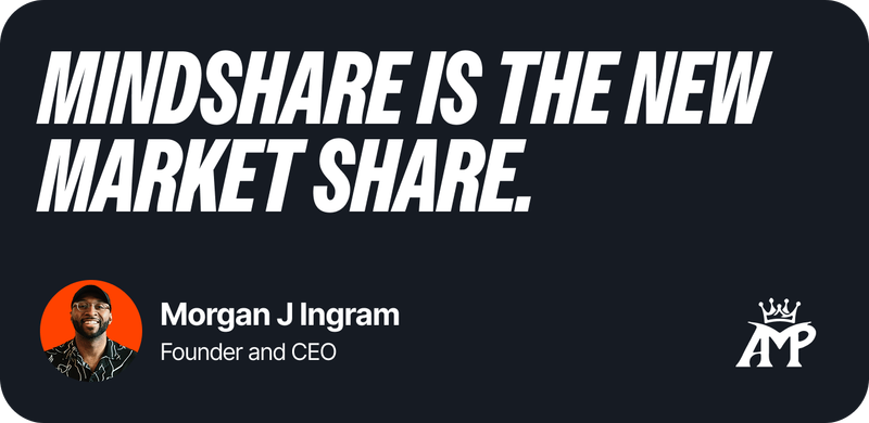 mindshare is the new market share