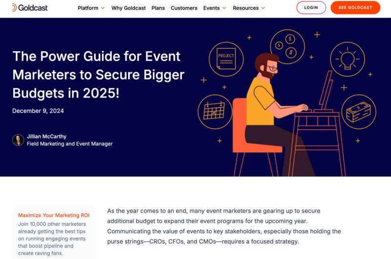 The power guide for event marketers to secure bigger budgets in 2025