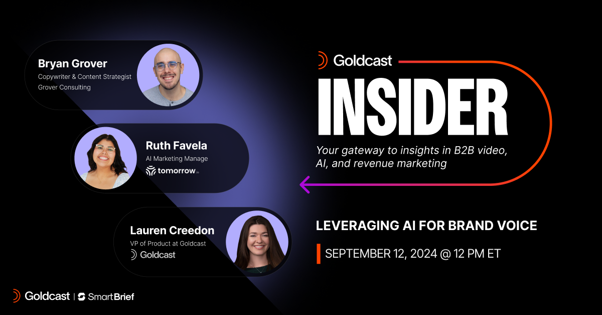 See Goldcast In Action Upcoming Goldcast Events See Goldcast In Action Upcoming Goldcast Events