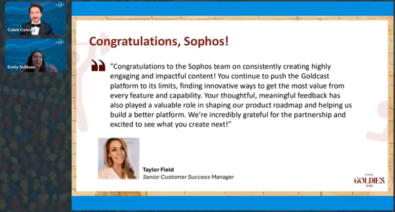 Taylor field sophos quote