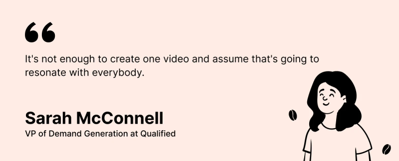 How to make videos resonate with audience - Sarah McConnell, Qualified
