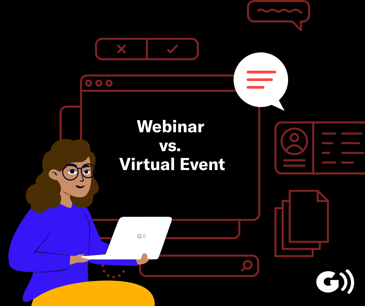 What's the Difference Between a Webinar and a Virtual Event?